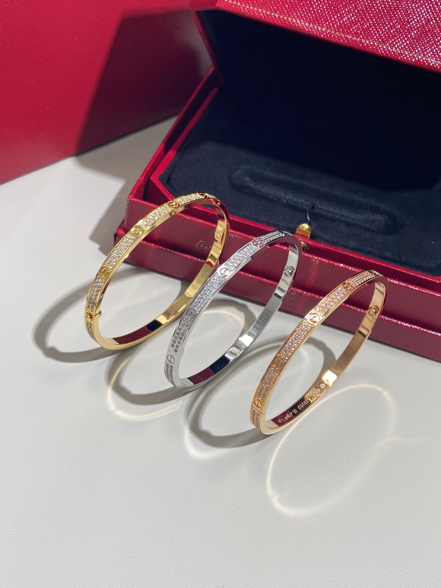 Diamond Hoop Bracelet
