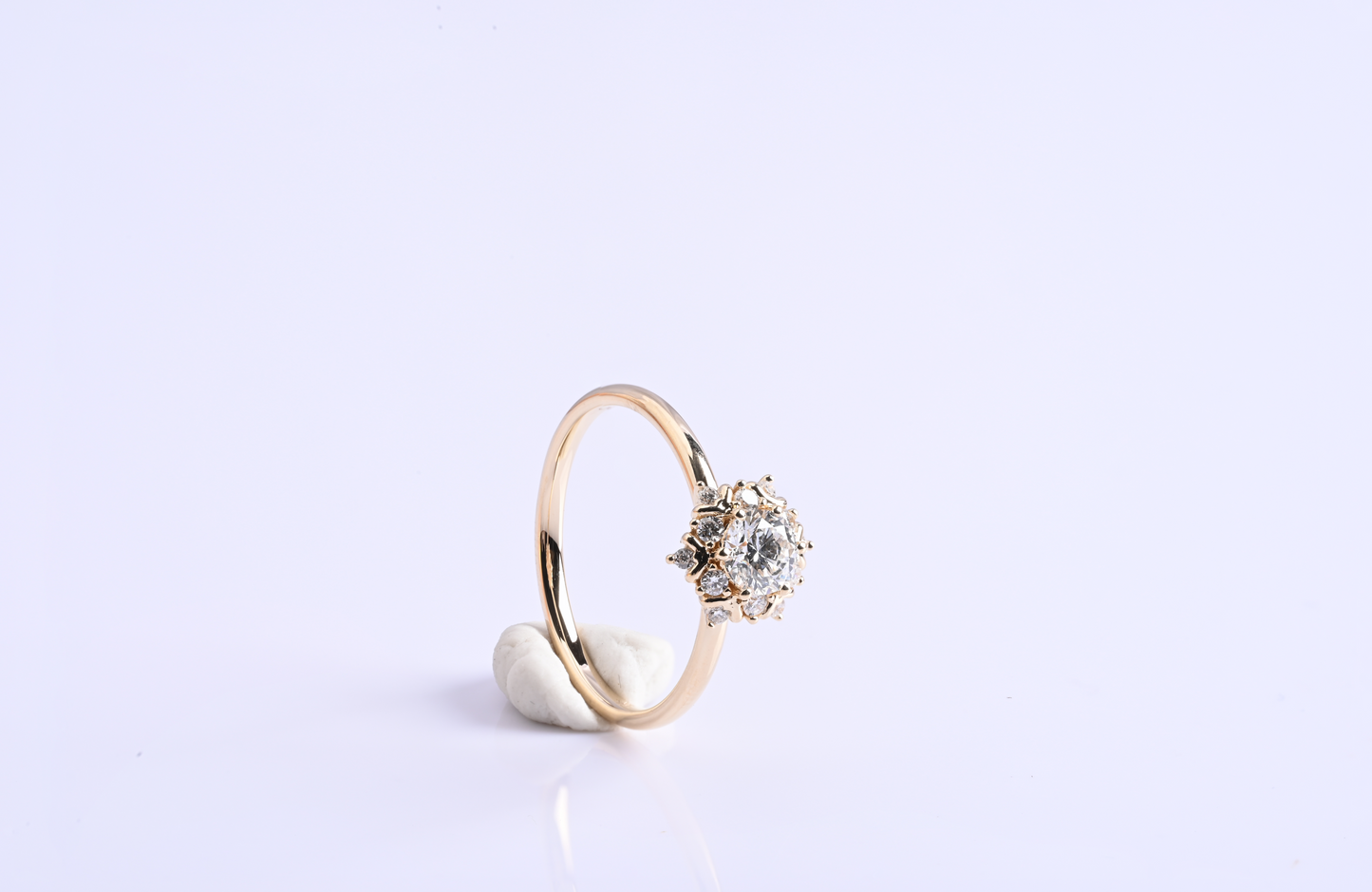 Enchanted Fireworks Diamond Ring