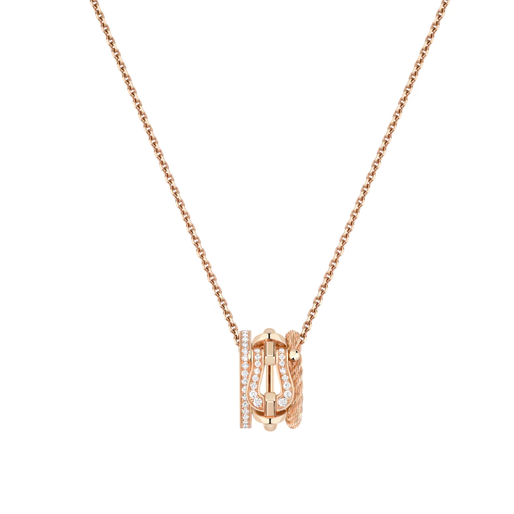 Nautical buckle chain rope pendant