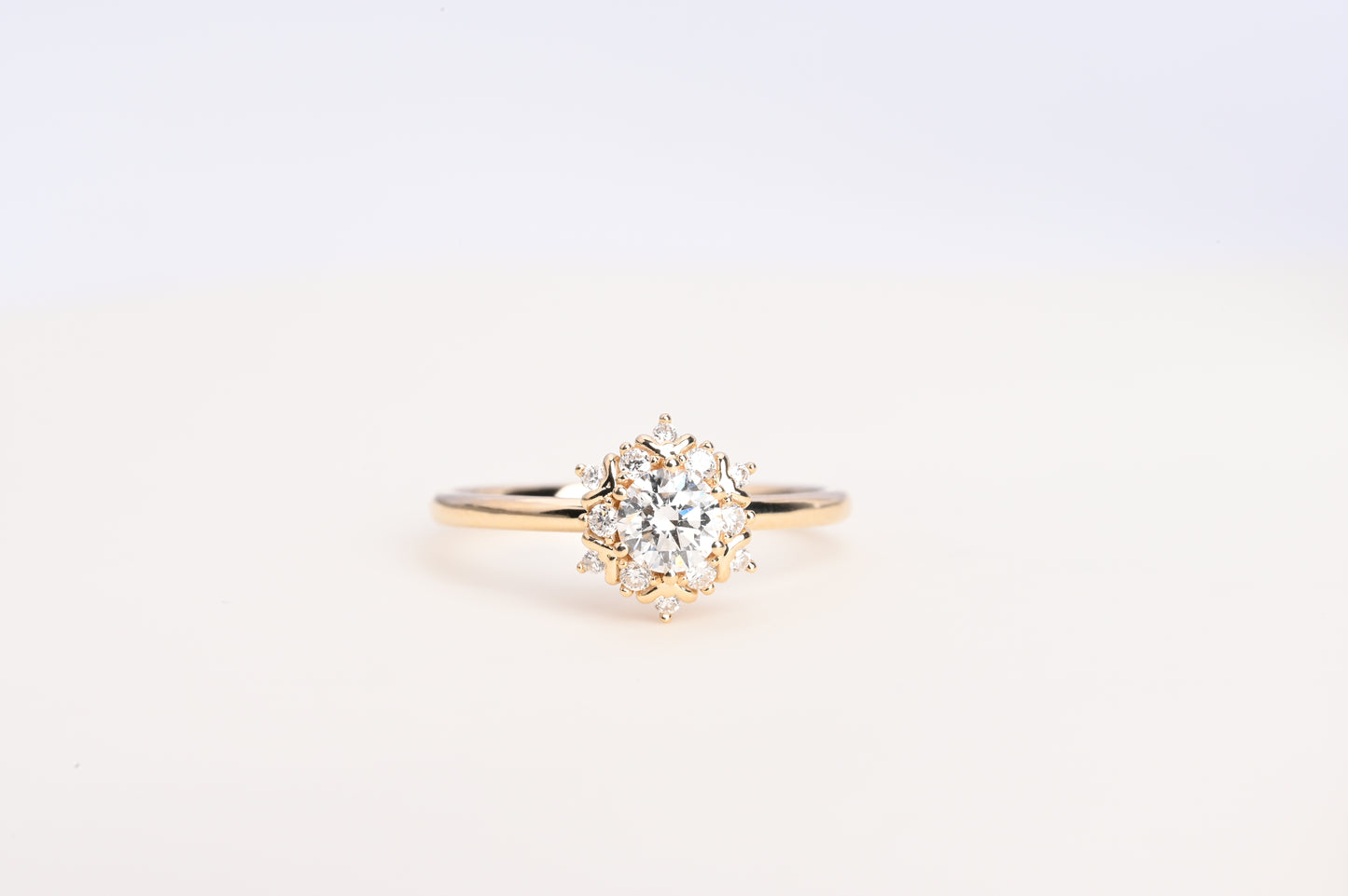 Enchanted Fireworks Diamond Ring