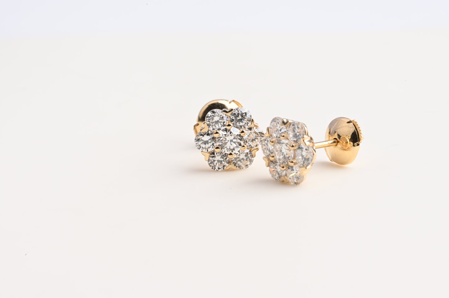 dreamy petal earrings