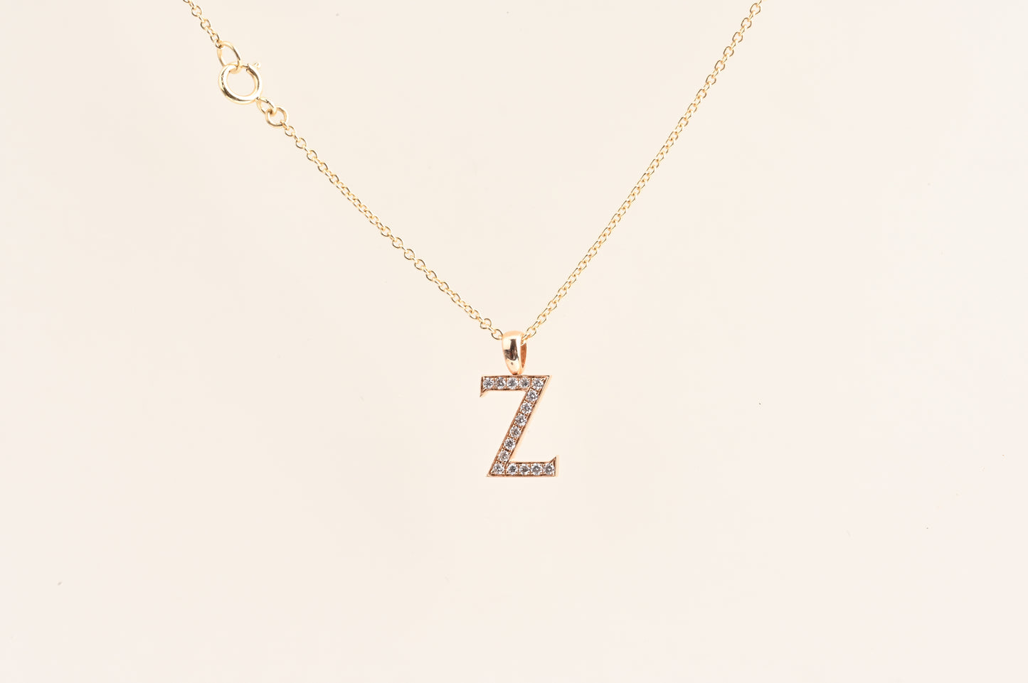 letter necklace