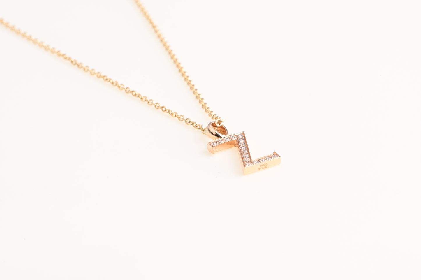 letter necklace
