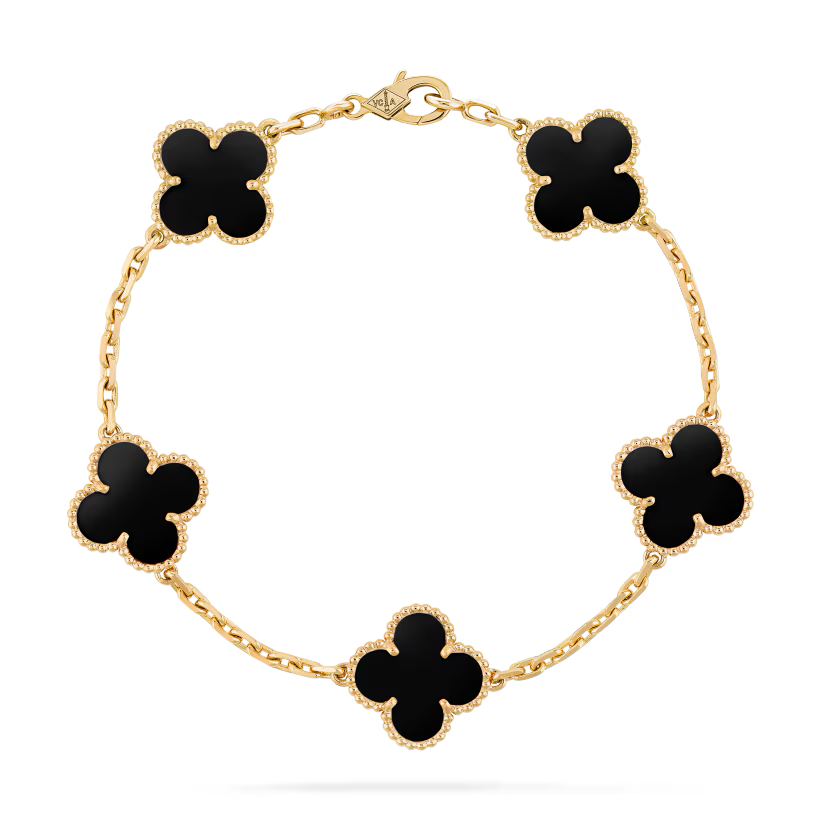 Black agate bracelet