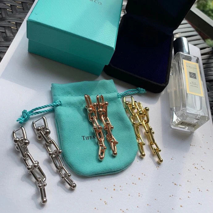 Celestial T HardWear Graduated Link Earrings