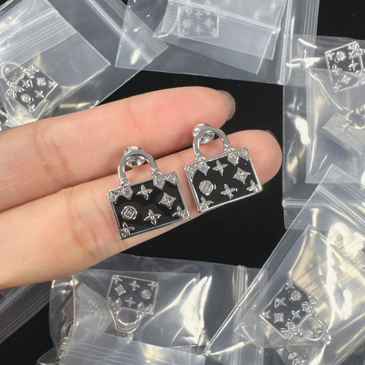 Bag earrings