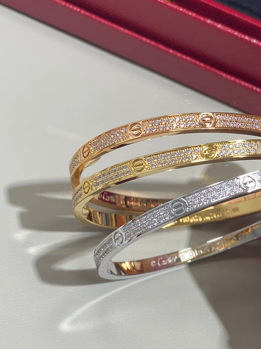 Diamond Hoop Bracelet