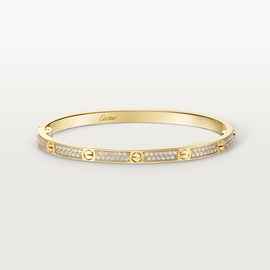 Diamond Hoop Bracelet