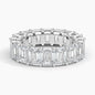 Emerald Eternity Diamond Ring