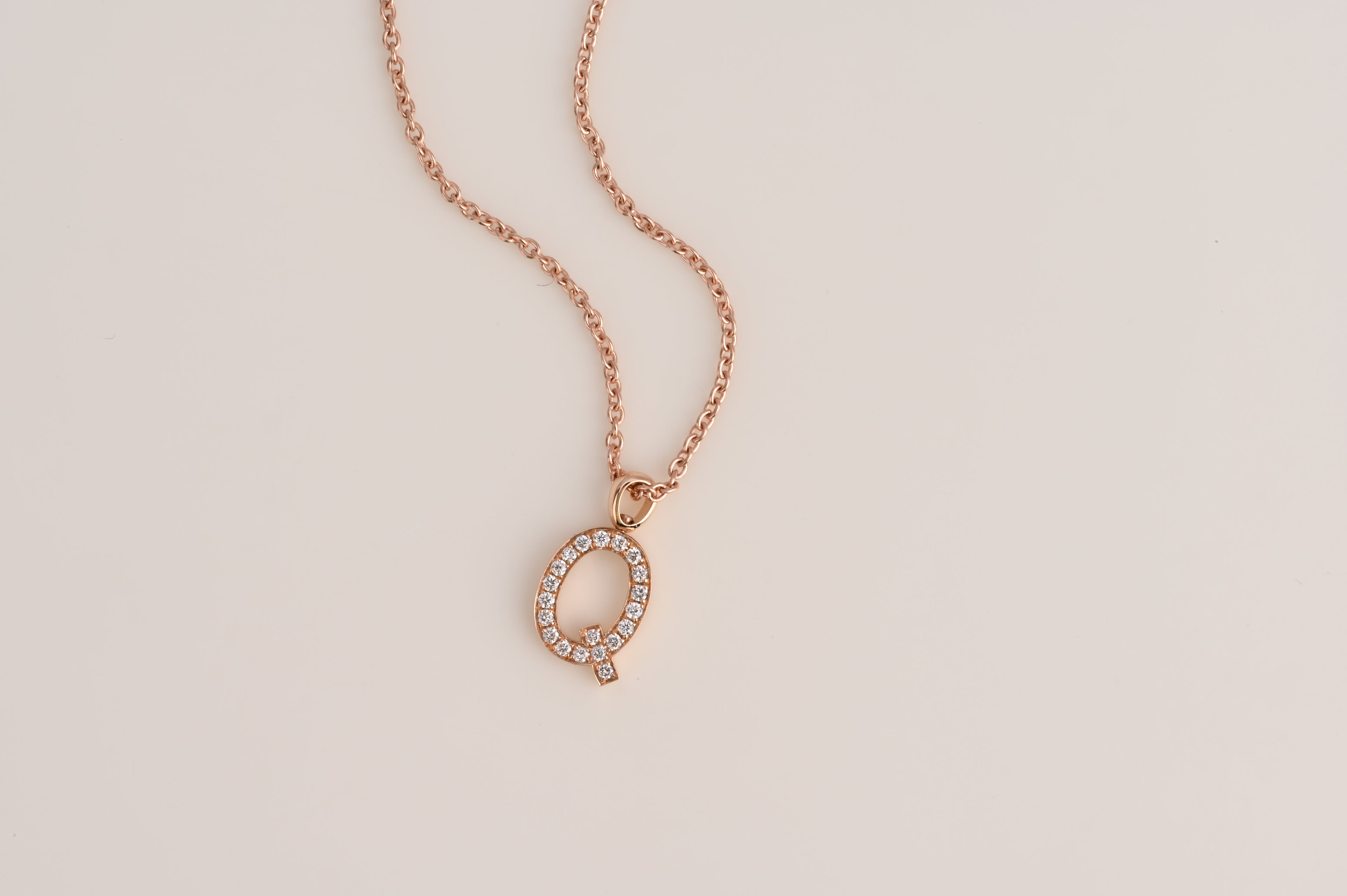 diamond letter earrings