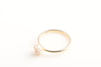 14K Gold Diamond Halo Ring