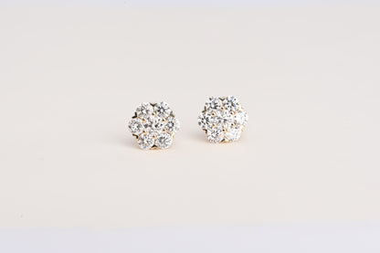 dreamy petal earrings