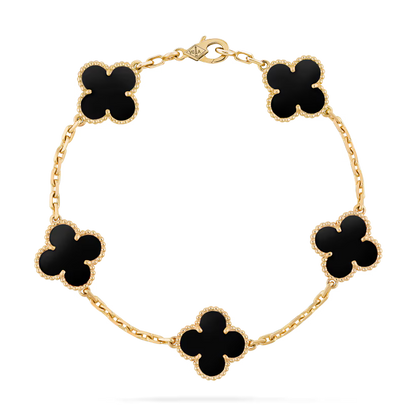 Black agate bracelet