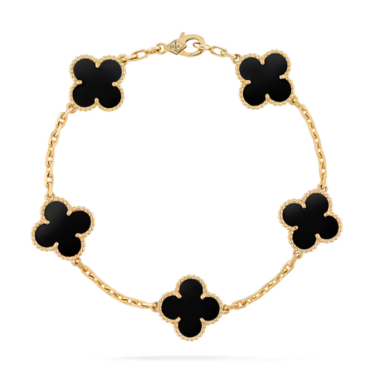 Black agate bracelet