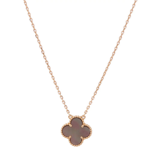 Gray mother-shell necklace