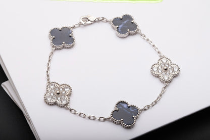 Pietersite Diamond Bracelet